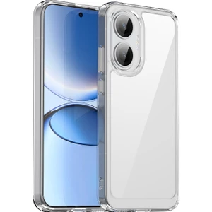 Xiaomi Poco F7 Kılıf, Şeffaf Tasarımlı Darbeye Dayanıklı Telefon Kılıfı, Tampon Hibrit Şeffaf Kapak Xiaomi Poco F7 (Yurt Dışından)