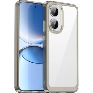 Xiaomi Poco F7 Kılıf, Şeffaf Tasarımlı Darbeye Dayanıklı Telefon Kılıfı, Tampon Hibrit Şeffaf Kapak Xiaomi Poco F7 (Yurt Dışından)