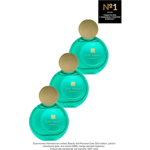 Far Away Infinity Kadın Parfüm Edp 50 Ml. Üçlü Set