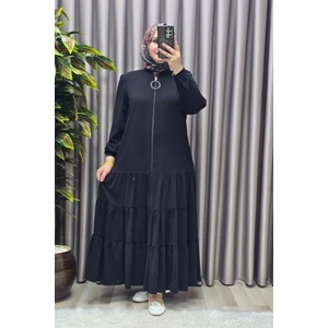 Elmas Tesettür Kadın Tesettür Giyim Büyük Beden  Elbise  Ferace