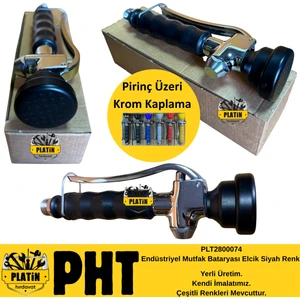 Platin Hırdavat Endüstriyel Elcik Mutfak Bataryası Elciği  Ön Yıkama Bataryası Elciği Sarı,siyah,kırmızı,mavi