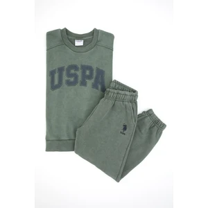 U.s. Polo Assn. Erkek Çocuk Koyu Yeşil Pijama Takım 50318690-VR079