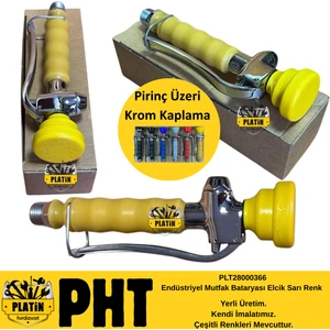 Platin Hırdavat Endüstriyel Elcik Mutfak Bataryası Elciği  Ön Yıkama Bataryası Elciği Sarı,siyah,kırmızı,mavi