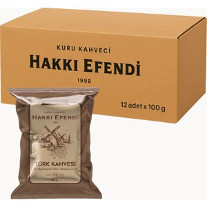Hakkı Efendi Türk Kahvesi 100 Gr x 12 Adet