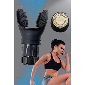 Breath Maximizer Siyah Nefes Egzersiz Aleti  - Nefes Güçlendirici - Akciğer Kapasitesi Artırıcı- Solunum Düzenleyici Fitness Egzersiz Ekipmanı Evde Fitness Spor Aleti