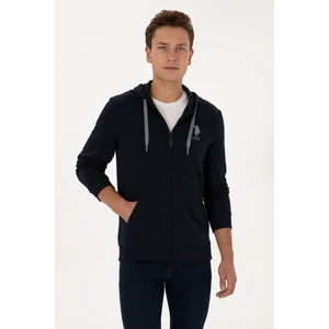 U.s. Polo Assn. Erkek Lacivert Hırka (Örme) 50307765-VR033