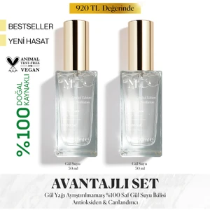 Limited Edition Saf Gül Suyu 50 ml 2'li Set