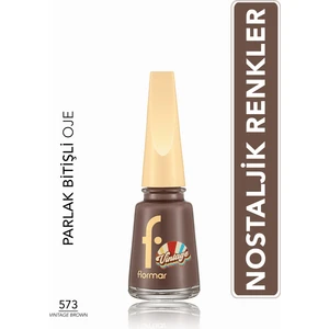 Vintage Romance Yüksek Pigmentli & Parlak Bitişli Oje (573 Vintage Brown) 8682536097758