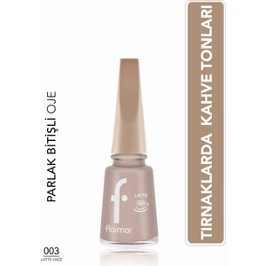 Latte Yüksek Pigmentli & Parlak Bitişli Kahve Tonlu Oje (Latte Haze) 8682536104555