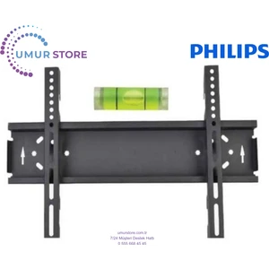 Ambilight Tv 55PUS8500 4K UHD QLED 55" Smart Tv Dolby Atmos Titan Os 42”- 75” Inç LCD LED Ekran Tv Sabit Askı Aparatı