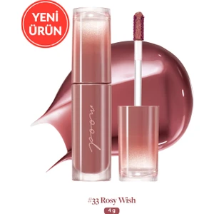 Kalıcı, Pigmentli, Parlak Bitişli Tint PERIPERA Ink Mood Glowy Tint (33 Rosy Wish)