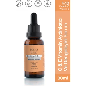 Eclat Chic C&E Aydınlatıcı ve Canlandırıcı Cilt Bakım Serumu (Sodium Ascorbyl Phosphate + Niacinamide)