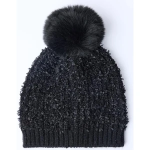 Jimmy Key Siyah Ponpon Detaylı Bere