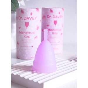 Dr. Davey Dr.davey Regl Kabı, Menstrual Kap, Medikal Silikon, Doğum Yapmamış Kadınlar Için Kesesiz (L Beden)