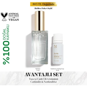 Saf Gül Suyu 50 ml + Kuşburnu Çekirdeği Yağı 10 ml