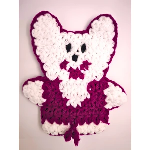 Modares Store El Örgüsü Banyo Lifi Ayıcık Desenli Lif El Yapımı