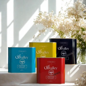 2024/25 Yeni Hasat - 2 Premium / 2 Soğuk Sıkım Naturel Sızma Zeytinyağı 4X500 ml