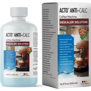 Acto® Antı-Calc 500 ml | Kahve Makinaları Için Sıvı Kireç Çözücü