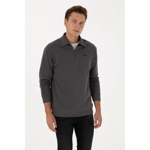 U.s. Polo Assn. Erkek Antrasit Sweatshirt 50313783-VR006