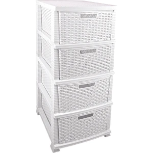 Beyaz Rattan Sebzelik