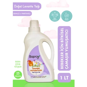 Bitkisel Çamaşır Yumuşatıcısı Doğal Lavanta Yağlı 1 lt 25 Yıkama