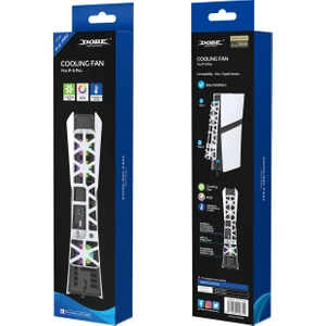 Ps5 Pro Versiyon Uyumlu Rgb Işıklı Arka Soğutucu Fan TP5-35153S