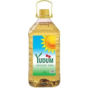 Ayçiçek Yağı 4,5 LT Doğal Yöntemlerle Elde Edilmiş Hafif Yağ Salatalar ve Kızartmalar İçin