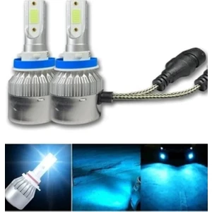 H11 Buz Mavisi LED Xenon Sis Farı Ampulü
