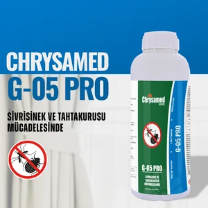 G-05 Pro Bitki Özlü Böcek İlacı 1 Lt
Sivrisinek ve Tahtakurusu Türlerinde Etkili