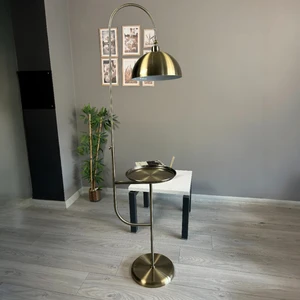 Eskitme Lambader Hareketli Başlık Sehpalı Modern Dekoratif Metal Oturma Odası Çalışma Odası