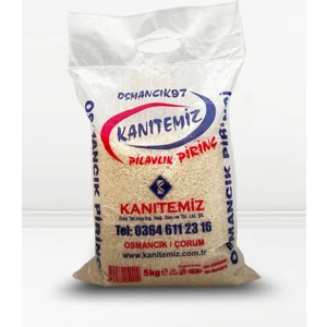 YENİ MAHSÜL Kanıtemiz Pilavlık Pirinç 5 kg