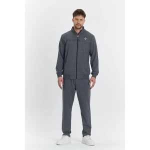 Marco Ferry Erkek Pamuklu Tam Fermuarlı Eşofman Takımı Antrasit M. 201462-A