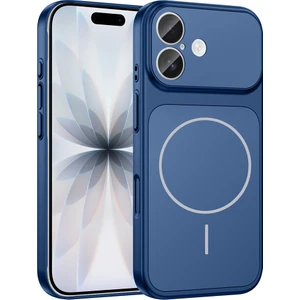 M.TK Moveteck Apple iPhone 17 Uyumlu Kılıf Ince Magsafe Şarj Özellikli Tam Kamera Lens Tam Korumalı Sert Pc Lansman Kapak