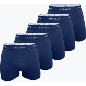 Erkek 5 Li Paket Pamuk Elastan Boxer 5M075