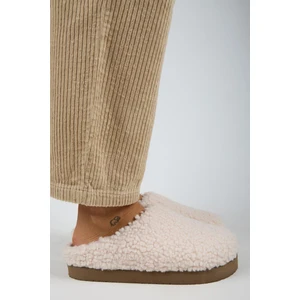 (Orlina) Kadın Tedy Sabo Platform Bej Terlik