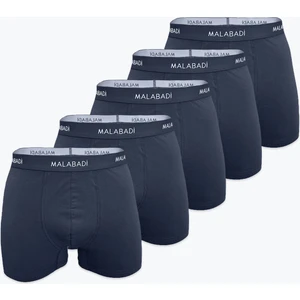 Erkek Füme 5 Li Pamuk Elastan Boxer 5M075