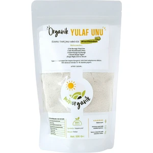 Organik Yulaf Unu 500 gr %100 Organik Yulaf Tanelerinden Üretilmiştir