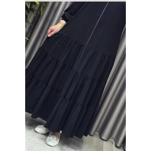 Elmas Tesettür Kadın Tesettür Giyim Büyük Beden  Elbise  Ferace