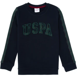 U.S. Polo Assn. Erkek Çocuk Lacivert Bisiklet Yaka Sweatshirt 50316537-VR033