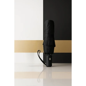 Otomatik Full Fonksiyon Fiber Tel Şemsiye  Premium Serisi Tam Otomatik Ultra Lüx 8 Telli Düz Siyah Erkek Kadın Şemsiye