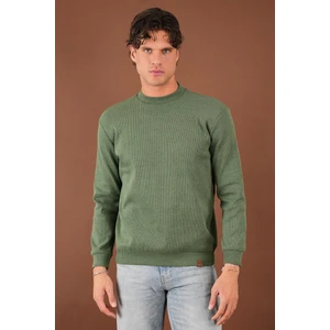 Alexander Gardi Alexandergardı Kaşkorse Kumaş Yarım Boğazlı Sweatshirt (E22-761A)