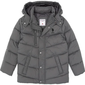 U.s. Polo Assn. Erkek Çocuk Gri Mont 50312119-VR024