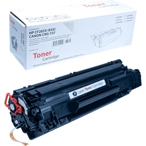 YSY HP CF283X M201, M225 LBP151, MF216, MF224 (2200) Sayfa Verimli Muadil Toner Kartuş (Siyah)