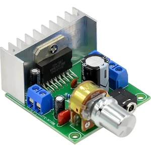 Hobi Mekatronik TDA7297 2X15W Çift Kanal Amfi Devresi