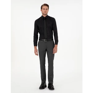 Pierre Cardin Erkek Antrasit Slim Fit Kumaş Pantolon 50292959-VR006
