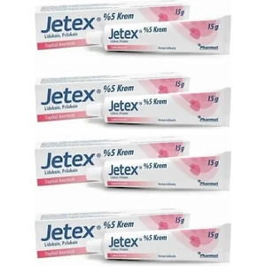 PHARMET  JETEXX ANESTEZİ KREM 4 Adet 15 Gram