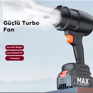 Yeni Turbo şarjlı Çok güçlü Üfleme makinası Hava üfleyici yaprak temizleme mangal araba yıkama
