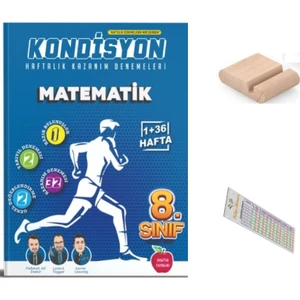 Newton Yayınları 8.sınıf Kondisyon Haftalık Matematik Kazanım Denemeleri 2026 Lgs +Telefon Tutucu+Çözüm Ayracı