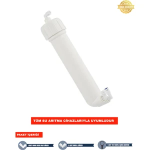 Su Arıtma Cihazı Membran Housing Filtre Kabı (Boş) - Açma Anahtarı Hediyeli