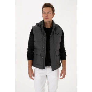 U.s. Polo Assn. Erkek Gri Yelek (Dokuma) 50310317-VR024